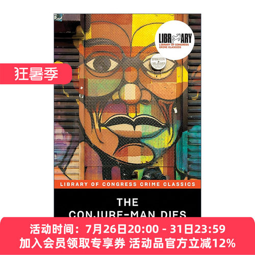 英文原版 The Conjure-Man Dies 咒术师之死 美国国会图书馆经典犯罪推理系列 Rudolph Fisher 英文版 进口英语原版书籍