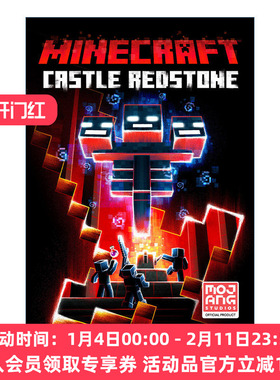 我的世界15 红石城堡 英文原版 Minecraft Castle Redstone 精装官方小说 英文版 进口英语原版书籍