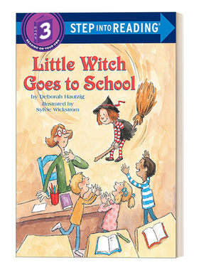 小女巫去上学 英文原版 Step into Reading 3 - Little Witch Goes to School 英文版 进口英语原版书籍