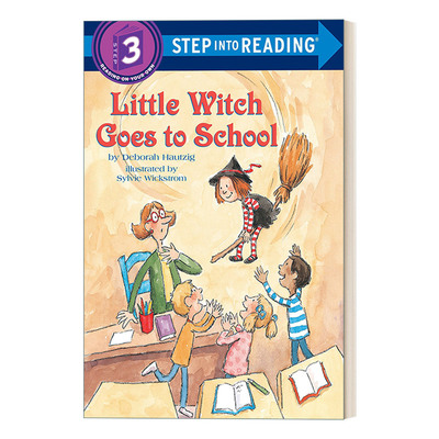 小女巫去上学 英文原版 Step into Reading 3 - Little Witch Goes to School 英文版 进口英语原版书籍