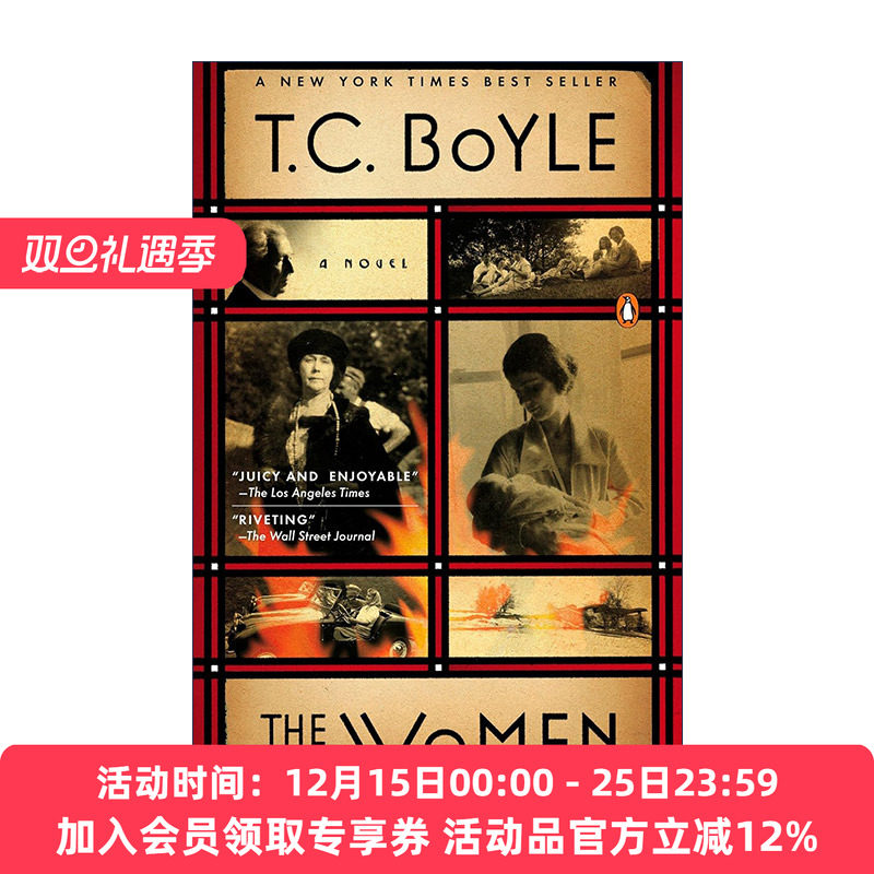 女人  英文原版 The Women 历史传记小说 美国国家图书奖得主T.C. Boyle 英文版 进口英语原版书籍