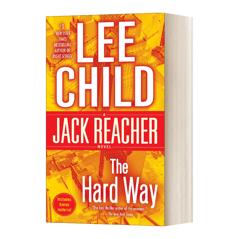 英文原版小说 The Hard Way 假面人质 Jack Reacher侠探杰克雷切尔系列10 Lee Child李查德 英文版 进口英语原版书籍