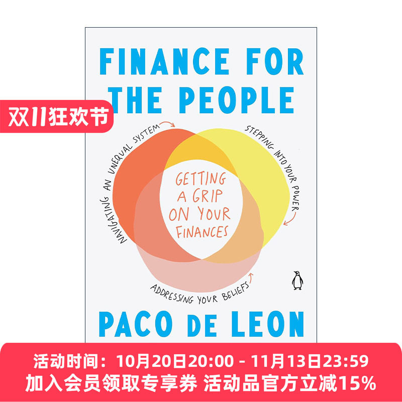 英文原版 Finance for the People 个人理财指南 掌握你的财务状况 金钱观 Paco de Leon 英文版 进口英语原版书籍