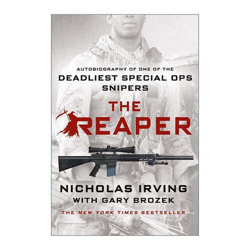 英文原版 The Reaper 死神 特种行动狙击手Nicholas Irving传记 英文版 进口英语原版书籍