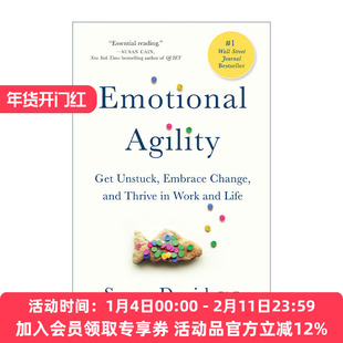 情绪可控力 英文原版 Emotional Agility 摆脱困境 拥抱改变 Susan David 精装 英文版 进口英语原版书籍