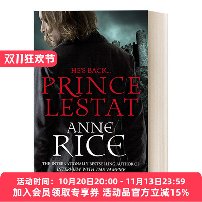 英文原版 Prince Lestat 莱斯特王子 安妮·赖斯 吸血鬼编年史系列 英文版 进口英语原版书籍