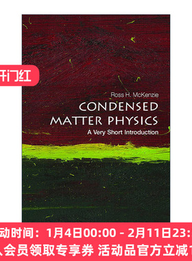 英文原版 Condensed Matter Physics A Very Short Introduction 牛津通识读本 凝聚态物理 英文版 进口英语原版书籍