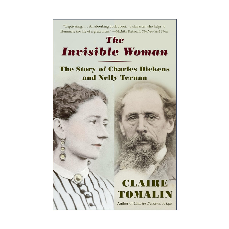 看不见的女人  英文原版 The Invisible Woman Nelly Ternan与Charles Dickens的故事 同名电影原著传记 英文版 进口英语原版书籍