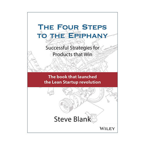 英文原版 The Four Steps to the Epiphany 四步创业法 精装 Steve Blank 英文版 进口英语原版书籍
