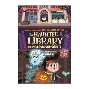 闹鬼 The Underground 英文原版 图书馆系列10 进口英语原版 Library 英文版 Haunted 书籍 儿童章节桥梁故事书 Ghosts