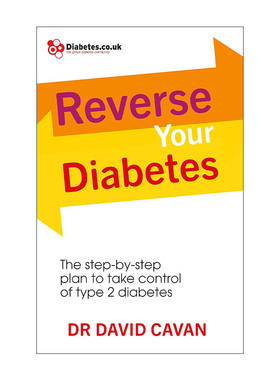 英文原版 Reverse Your Diabetes 逆转2型糖尿病 糖尿病专家David Cavan教你如何控制2型糖尿病 英文版 进口英语原版书籍