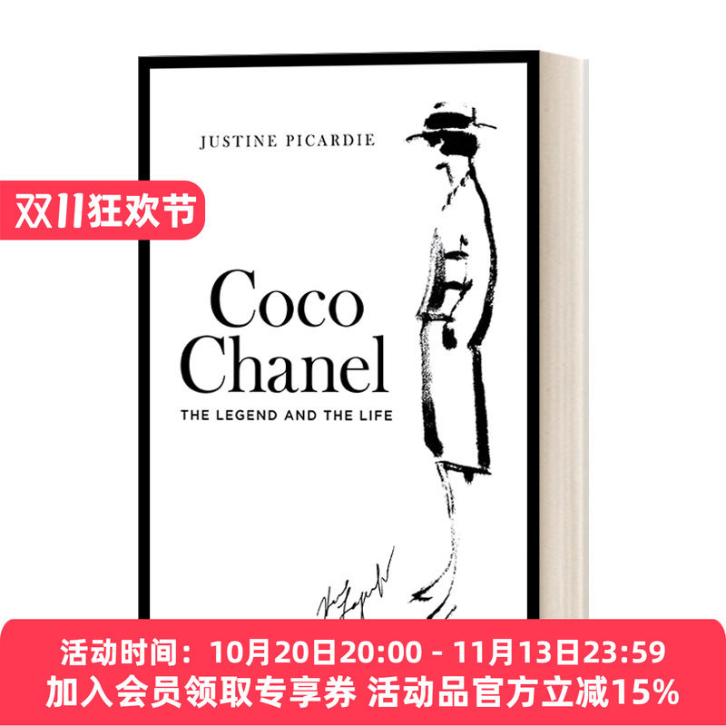 英文原版 Coco Chanel The Legend And The Life 可可&middot;香奈儿的传奇一生 英文版 进口英语原版书籍