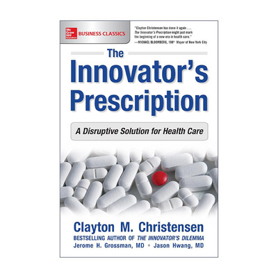 英文原版 The Innovator's Prescription 创新者的窘境 领先企业如何被新兴企业颠覆 英文版 进口英语原版书籍