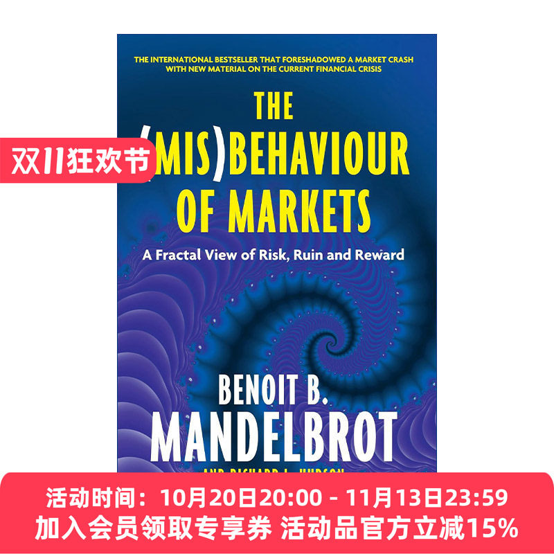 市场的错误行为 英文原版 The Mis Behaviour of Markets 风险 破产与收益的分形观点 英文版 进口英语原版书籍