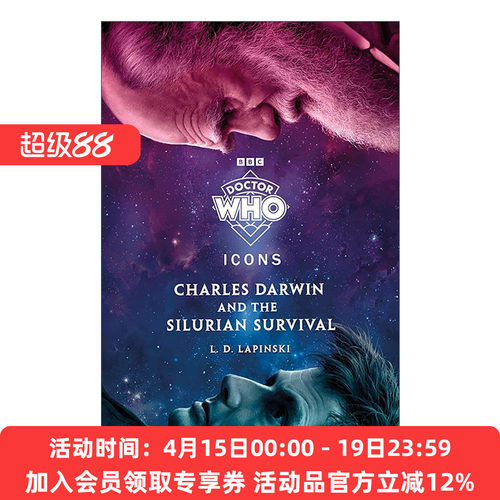 英文原版 Doctor Who Charles Darwin and the Silurian Survival 神秘博士小说 查尔斯?达尔文与希鲁里安人 第10任博士进口书籍