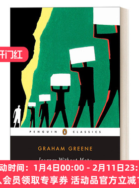 英文原版 Journey Without Maps Penguin Classics 没有地图的旅行 传记 Graham Greene 企鹅经典 英文版 进口英语原版书籍