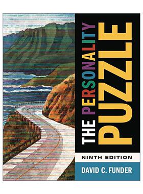 英文原版 The Personality Puzzle 人格心理学 人与人有何不同 第九版 大卫?范德 英文版 进口英语原版书籍