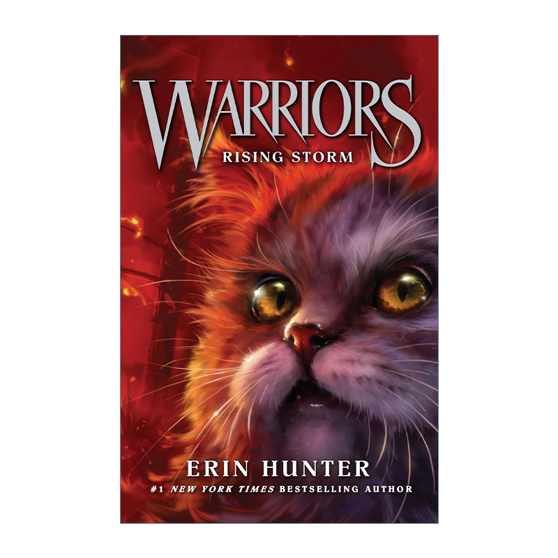 英文原版小说 Warrior Cats 4 — Rising Storm 猫武士首部曲4 风起云涌 英文版 进口英语原版书籍
