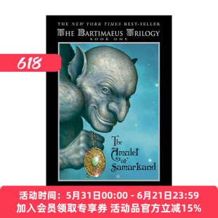英文原版 The Amulet of Samarkand 巨灵三部曲之一 古都护符 英文版 进口英语原版书籍