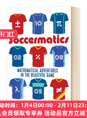 华研原版 足球数学 英文原版 Soccermatics Mathematical Adventures in the Beautiful Game 英文版 进口英语书籍