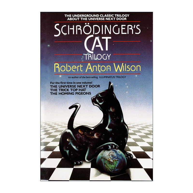 英文原版 Schrodinger's Cat Trilogy 薛定谔的猫三部曲 奇幻小说 Robert Anton Wilson 英文版 进口英语原版书籍