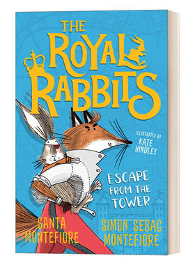 皇家兔2 逃离高塔 英文原版小说 The Royal Rabbits Escape From the Tower 耶路撒冷三千年作者 英文版 进口英语原版书籍