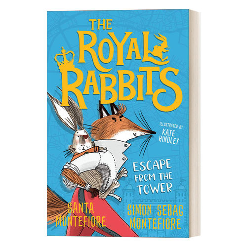 皇家兔2 逃离高塔 英文原版小说 The Royal Rabbits Escape From the Tower 耶路撒冷三千年作者 英文版 进口英语原版书籍