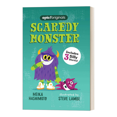 胆怯的怪物 英文原版 Scaredy Monster 英文版 进口英语原版书籍