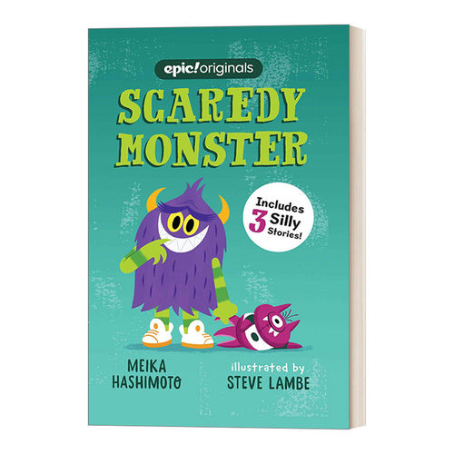 胆怯的怪物 英文原版 Scaredy Monster 英文版 进口英语原版书籍