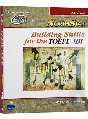朗文托福笔试高阶课程 英文原版 NorthStar Building Skills for the TOEFL iBT Advanced Student Book 英文版进口原版英语考试书