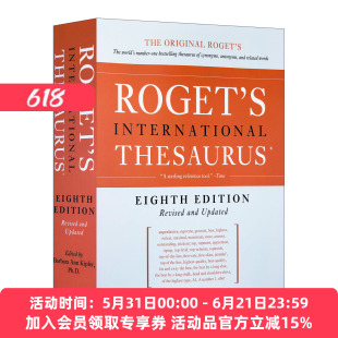 罗热英语同义词词典 英文原版 Roget's International Thesaurus 8th Edition 第8版 英文版 进口英语原版书籍