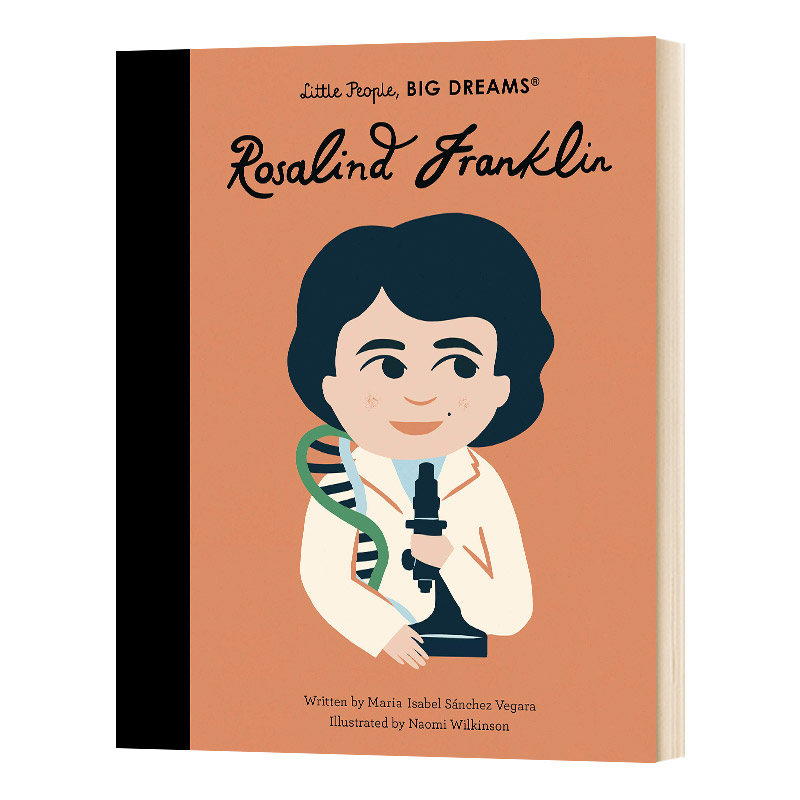 英文原版 Little People, Big Dreams：Rosalind Franklin  小人物大梦想儿童精装绘本 罗莎琳德·富兰克林