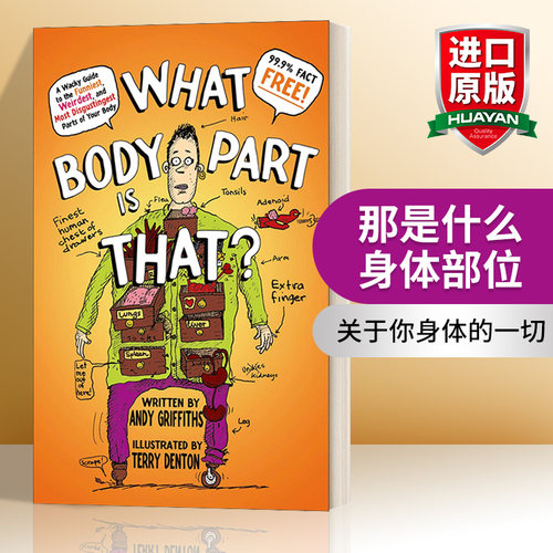 英文原版 What Body Part Is That 那是什么身体部位 英文版 进口英语原版书籍