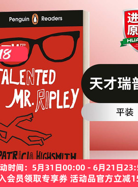 英文原版 Penguin Readers Level 6 The Talented Mr Ripley 企鹅分级阅读6 天才瑞普利 英文版 进口英语原版书籍