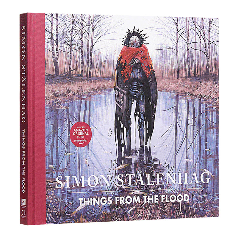 华研原版 洪水来客 英文原版 Things From the Flood 瑞典视觉小说大师西蒙-斯托伦哈格 英文版 进口英语书籍