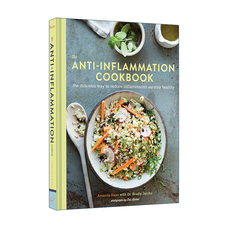 英文原版 Anti-Inflammation Cookbook 抗炎食谱 精装 生酮 麸质饮食 英文版 进口英语原版书籍