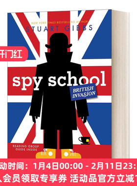 华研原版 英文原版 Spy School British Invasion 间谍学校7 英国入侵 英文版 进口英语原版书籍