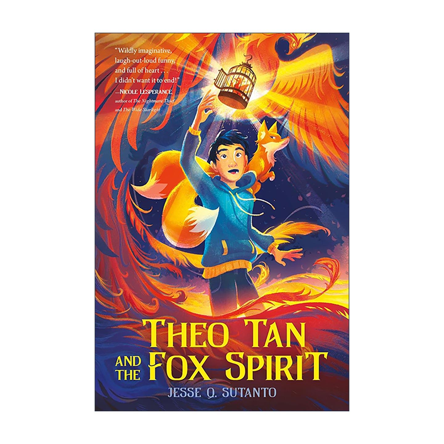 英文原版 Theo Tan and the Fox Spirit 西奥和狐妖 儿童奇幻小说 中国神话元素 英文版 进口英语原版书籍
