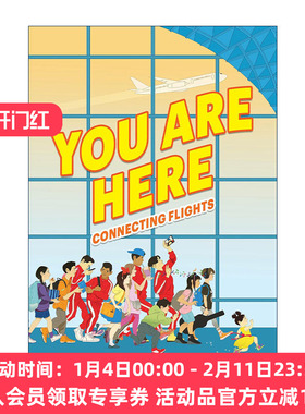 英文原版 You Are Here Connecting Flights 你在这里 芝加哥机场十二位亚裔美国人的身份探索 英文版 进口英语原版书籍