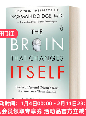 英文原版 The Brain That Changes Itself 重塑大脑 重塑人生 Norman Doidge诺曼·道伊奇 英文版 进口英语原版书籍