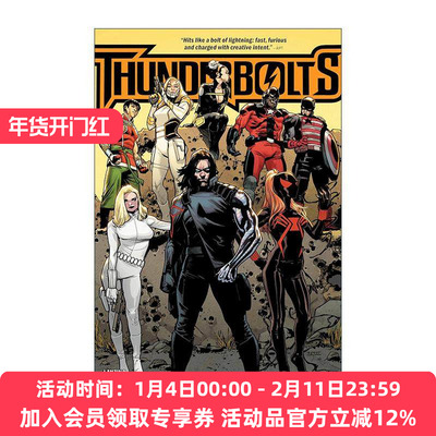 英文原版 Thunderbolts 雷霆特工队 世界罢工 漫威漫画 Collin Kelly 英文版 进口英语原版书籍