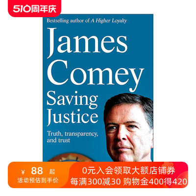 英文原版 Saving Justice 我的坚守 真相、透明与信任 美国司法部 詹姆斯·科米 James Comey 英文版 进口英语原版书籍