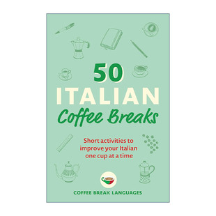 Italian Coffee Breaks 书籍 间隙时间学习意大利语 进口原版 原版