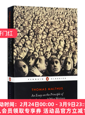 英文原版 An Essay on the Principle of Population and Other Writings论人口学原理及其他著作 黑经典 英文版 进口英语原版书籍