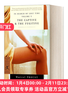 英文原版小说 In Search of Lost Time Volume V The Captive & The Fugitive 追忆似水年华 卷五 英文版 进口英语原版书籍