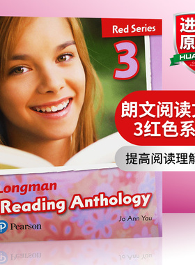 朗文阅读文选3红色系列 英文原版 Longman Reading Anthology Red Series 提高阅读理解能力 进口原版英语词汇学习书籍 英文版书