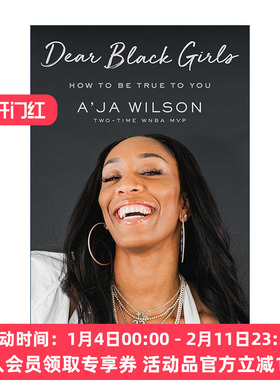 英文原版 Dear Black Girls 亲爱的黑人女孩 精装 WNB桂冠阿贾威尔逊传记 英文版 进口英语原版书籍