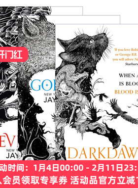 英文原版 Nevernight 杰伊·克里斯多夫 黑夜三部曲3册 畅销青少年奇幻小说 英文版 进口英语原版书籍