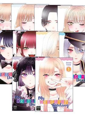 英文原版 My Dress-Up Darling 更衣人偶坠入爱河系列1-10册 日本漫画 Shinichi Fukuda福田晋一 英文版 进口英语原版书籍