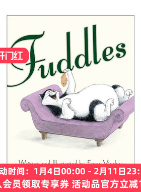 英文原版 Fuddles 法豆猫出走记 迪士尼动画师Frans Vischer 英文版 进口英语原版书籍
